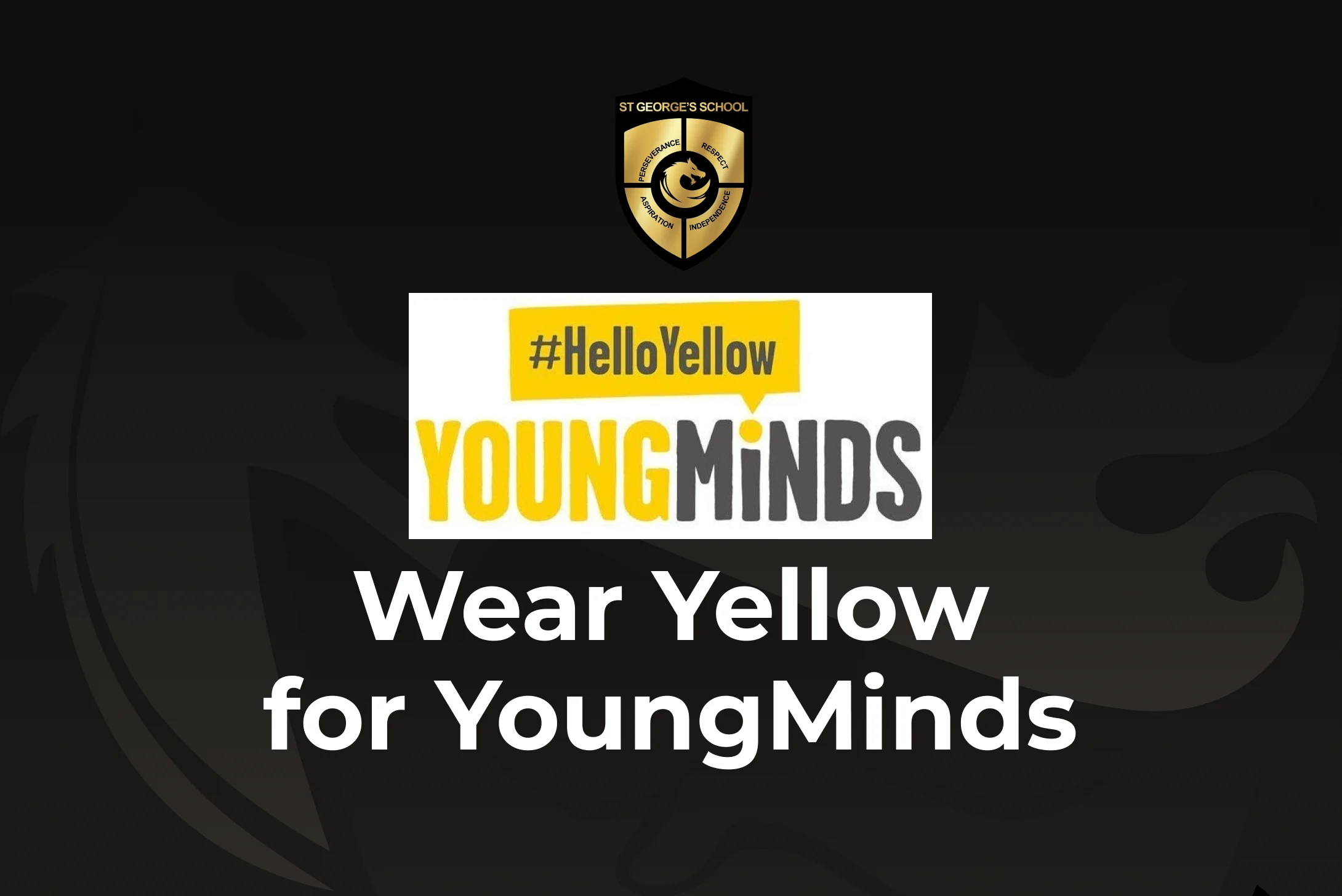 Wear Yellow for YoungMinds